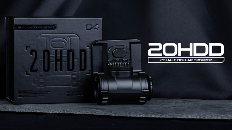 Hanson Chien Presents 20HDD (20 Half Dollar Dropper) by Ochiu Studio (Black Holder Series)-N2G Presents