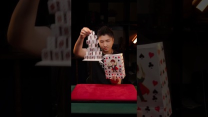 Bag card castle