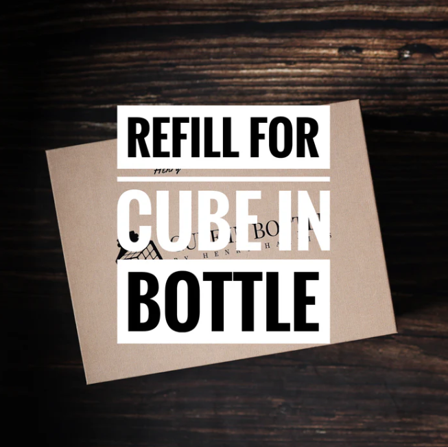REFILLS FOR CUBE IN BOTTLE by Henry Harrius