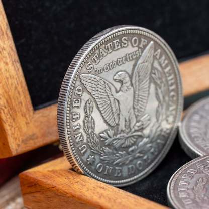 45mm Morgan coin by N2G
