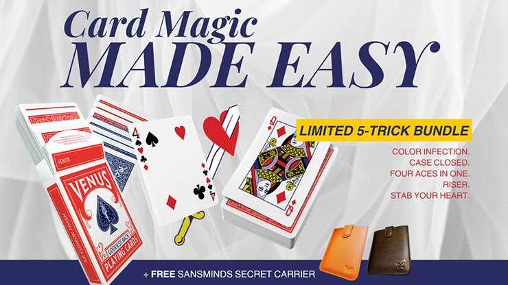 Card Magic Made Easy: Limited 5 - Trick Bundle by SansMinds