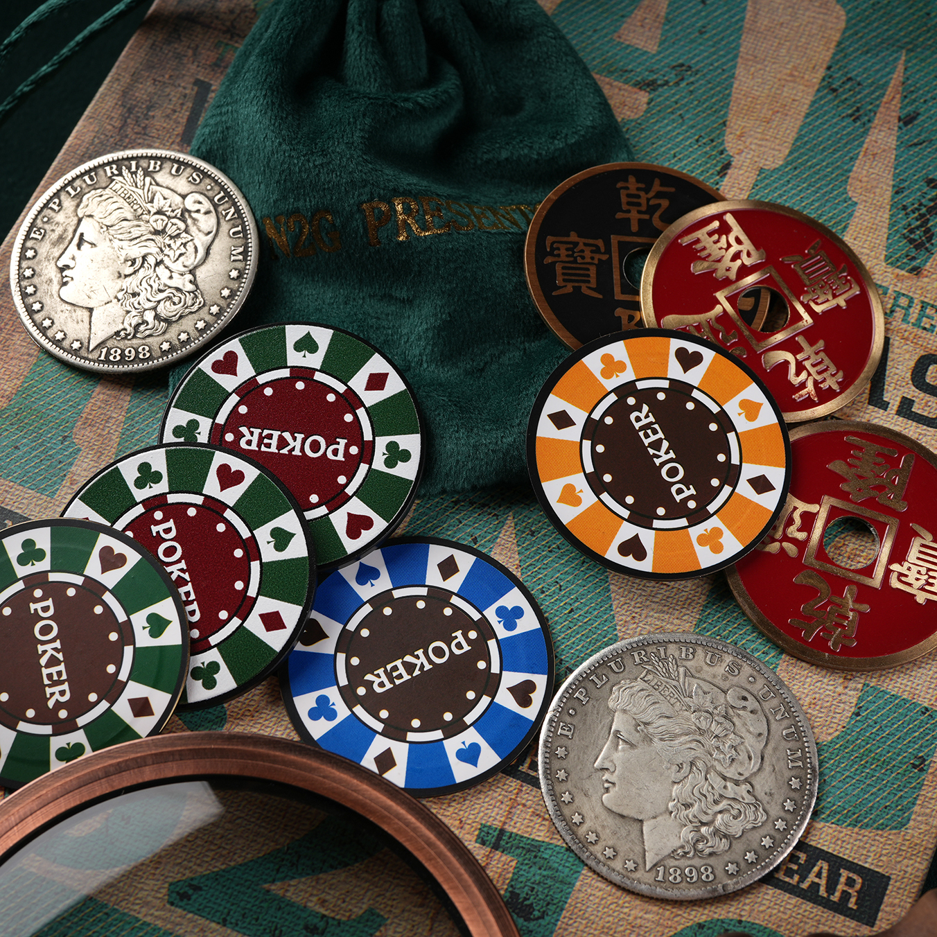 Bundle Promotion(Morgan STC+Poker Chips STC+Get Free CSTC)