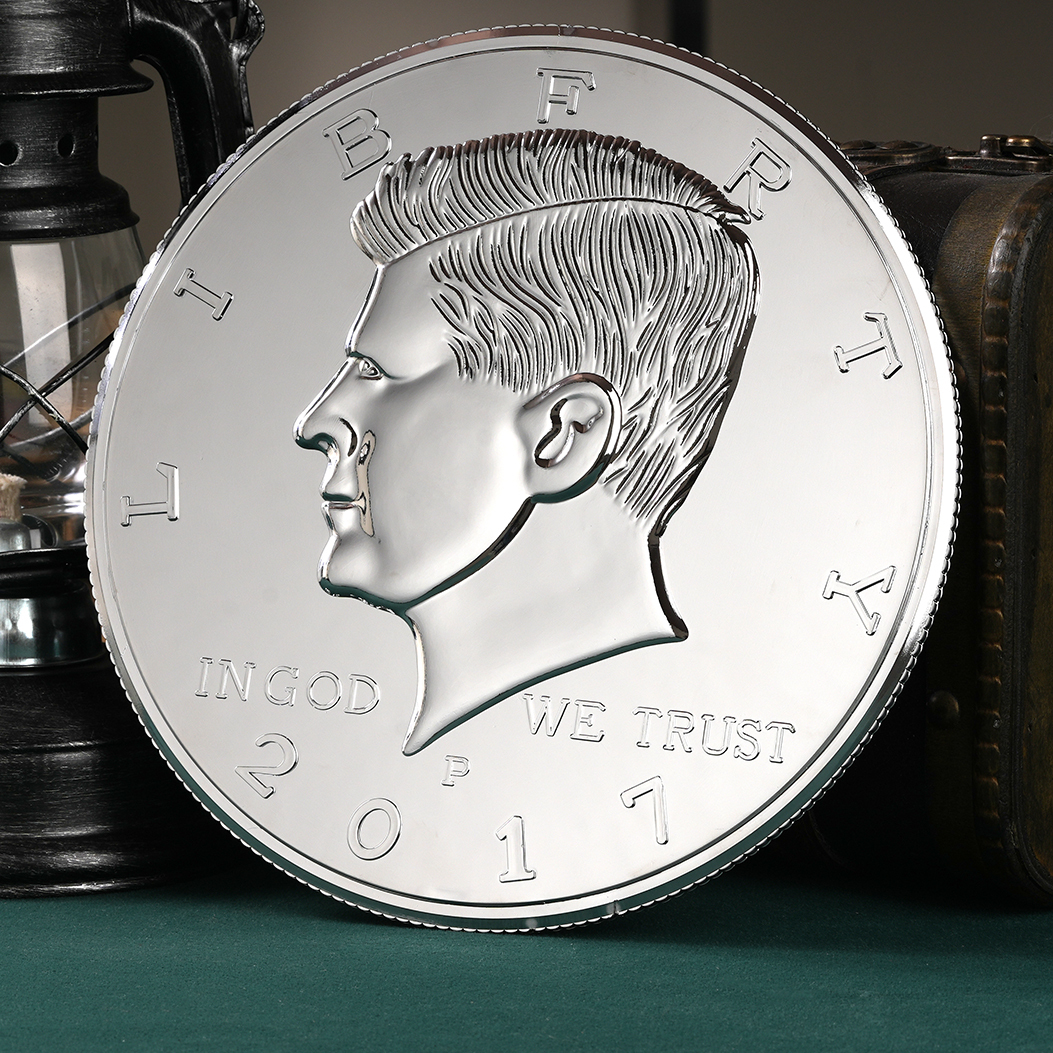 Mega Detachable Half Dollar Coin