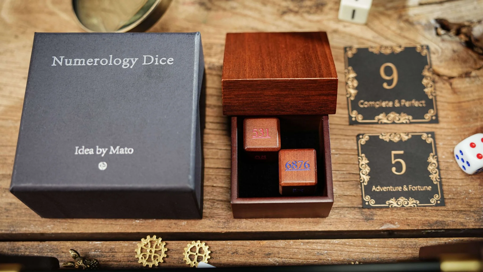 Numerology Dice by Mato and TCC Magic