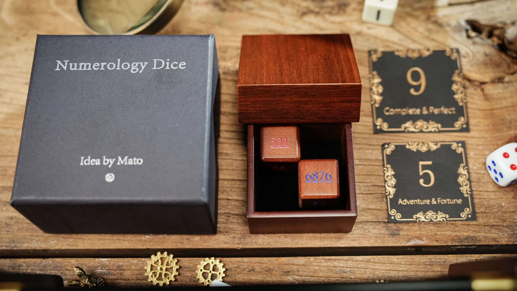 Numerology Dice by Mato and TCC Magic