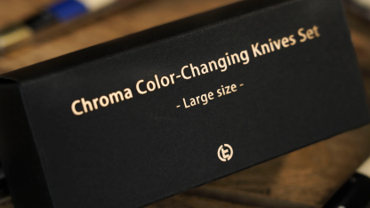  Chroma Color-Changing Knives Set (Large Size) by TCC Magic