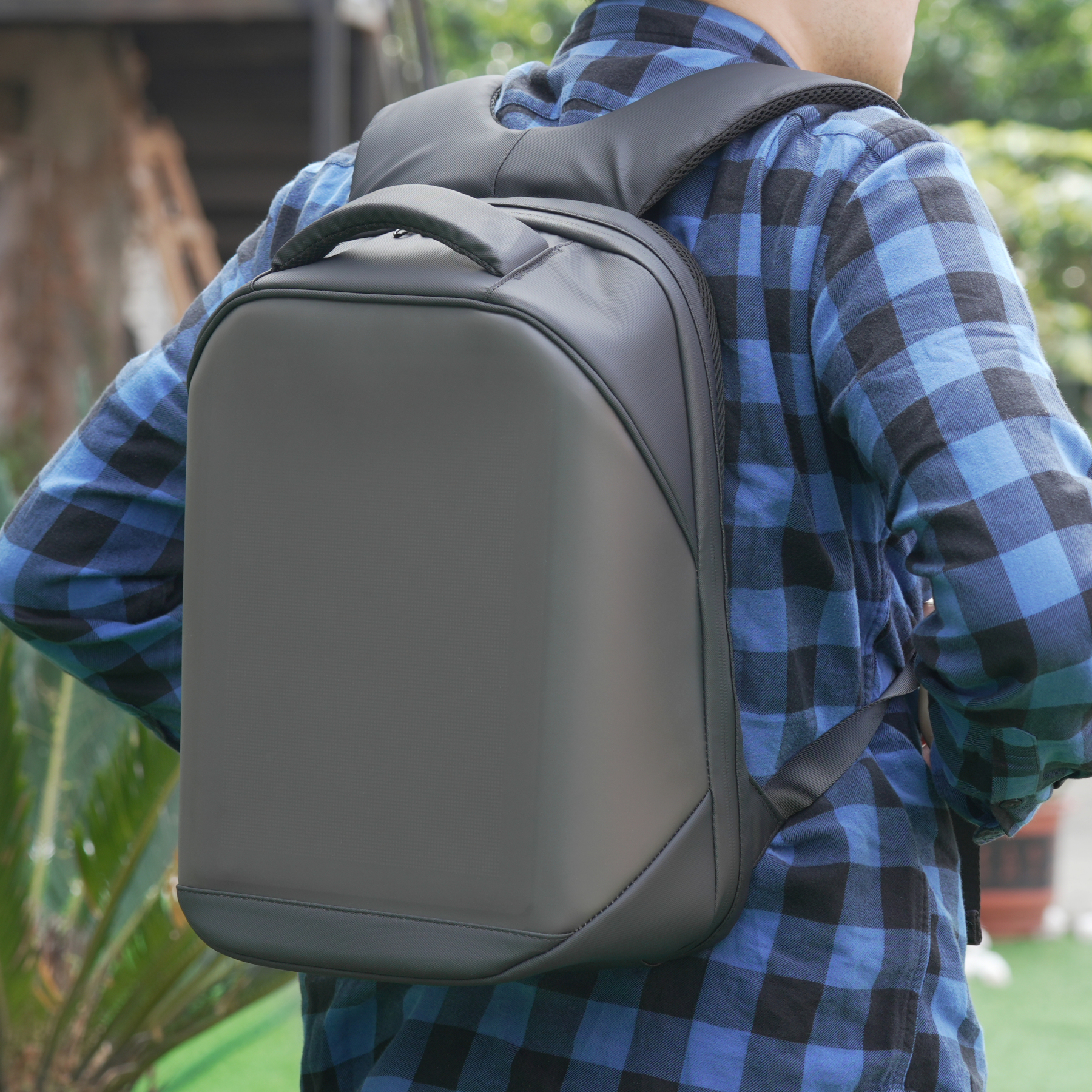 LED display backpack