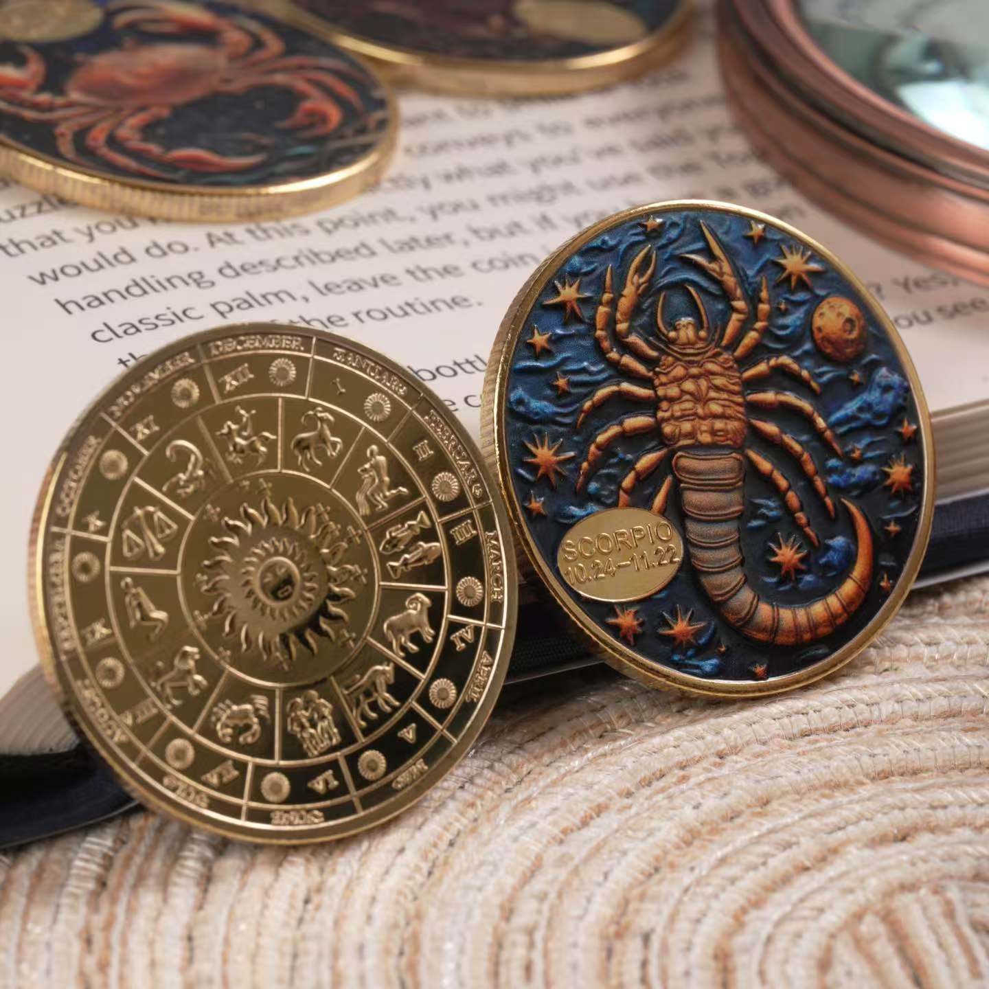 Constellation & Chinese Zodiac Coin 