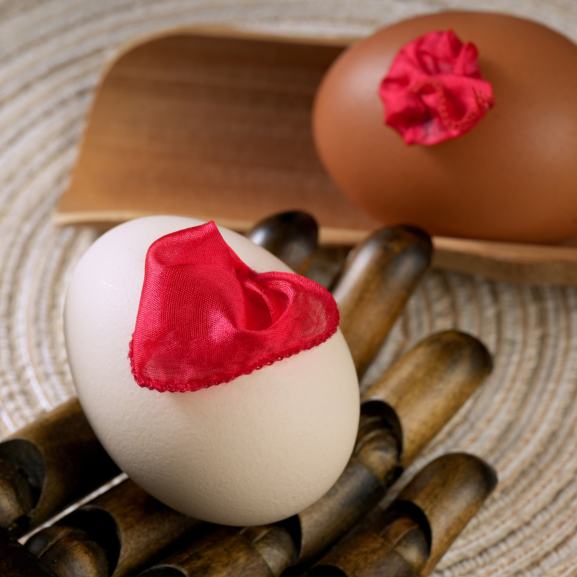 Silk to egg by Hidden Magic