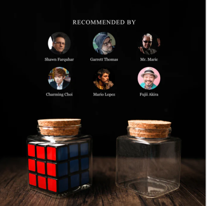Cube In Bottle by Henry Harrius