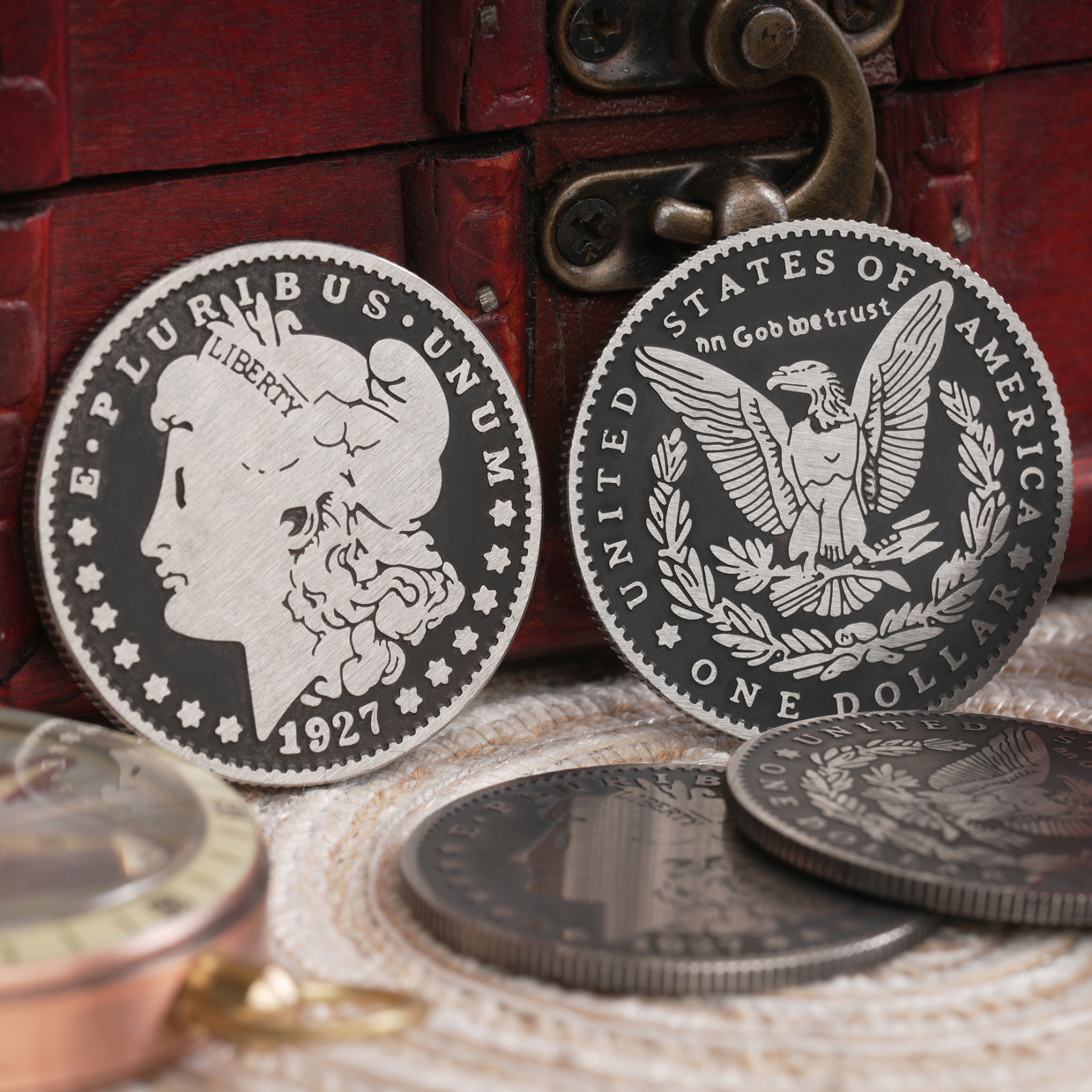 Morgan Steel Soft Coin Set