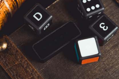 BLE Dice by bacon magic