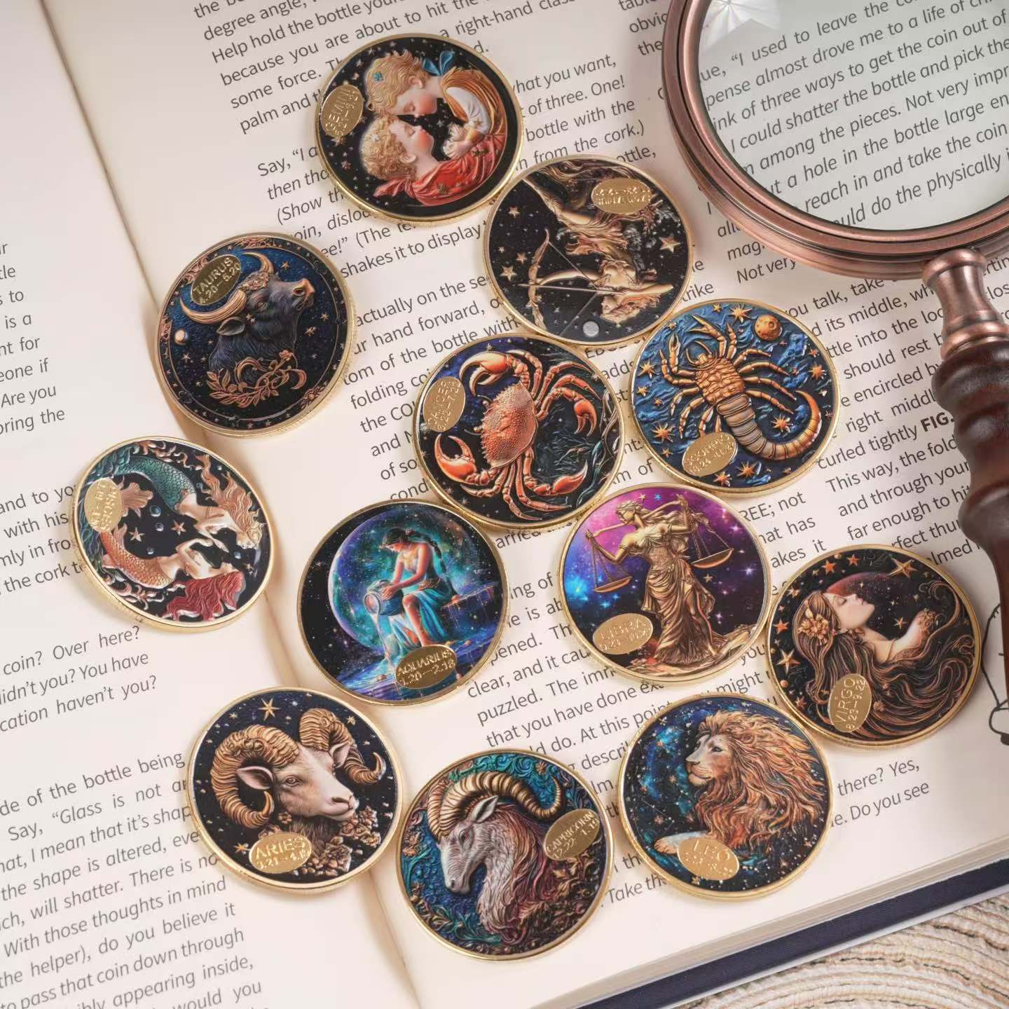 Constellation & Chinese Zodiac Coin 