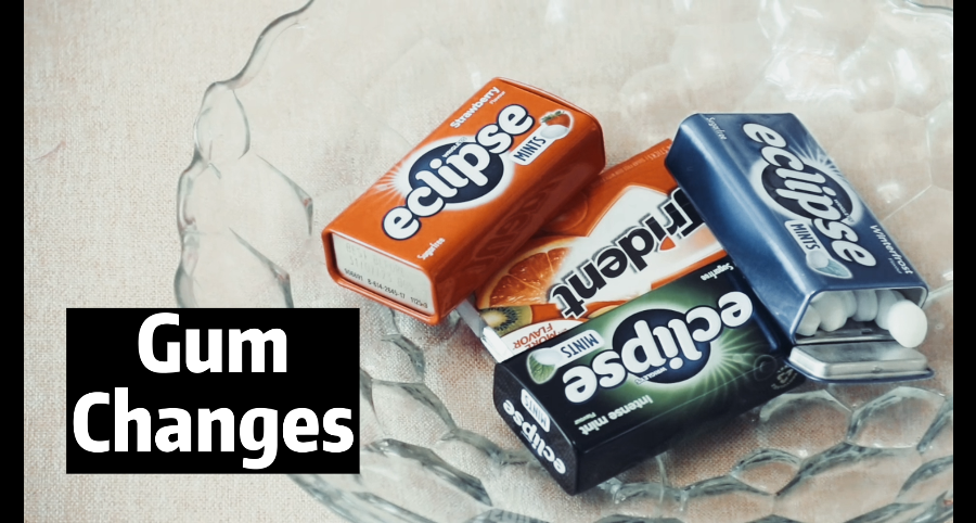 Flavor-Changing Chewing Gum by WZ