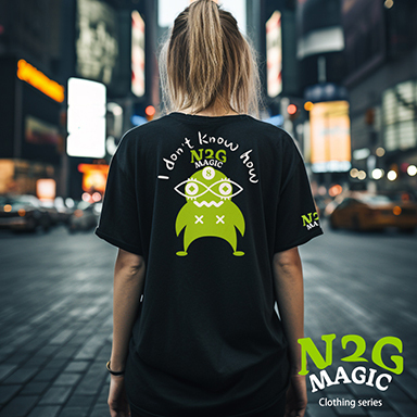  Unisex 100% Cotton Crew Neck T-Shirt - Trendy Magic Design