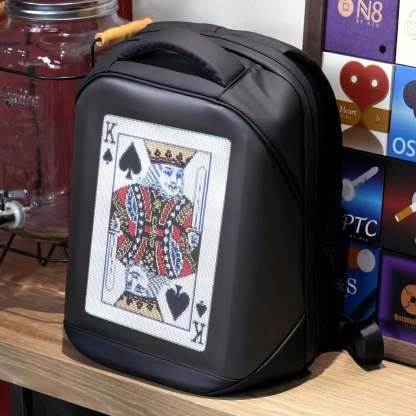 LED display backpack