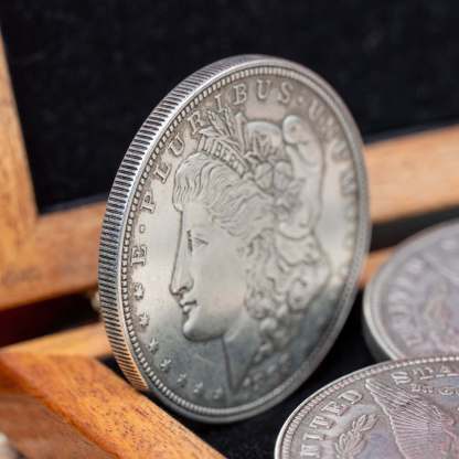 45mm Morgan coin by N2G