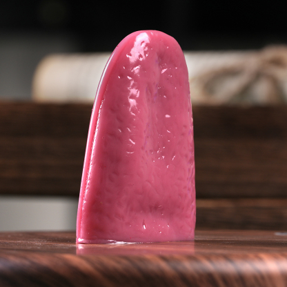 Fake tongue magic trick