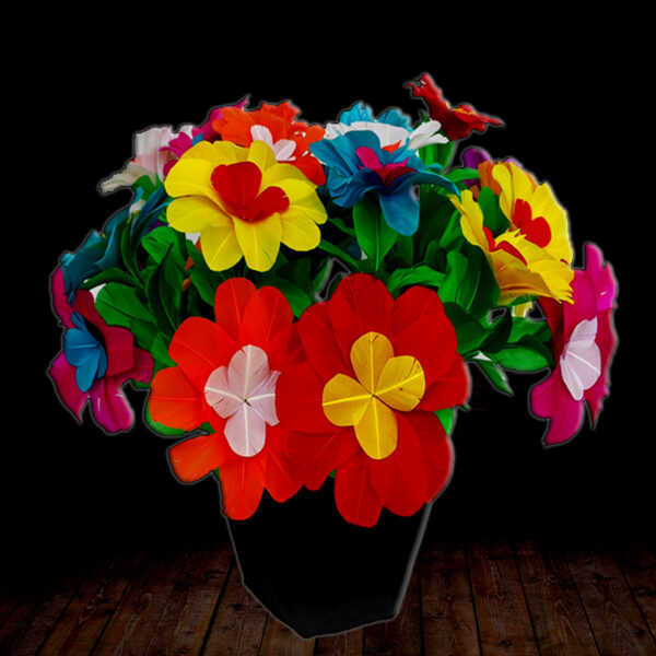Appearing Flower Pot from Silks by tora magic