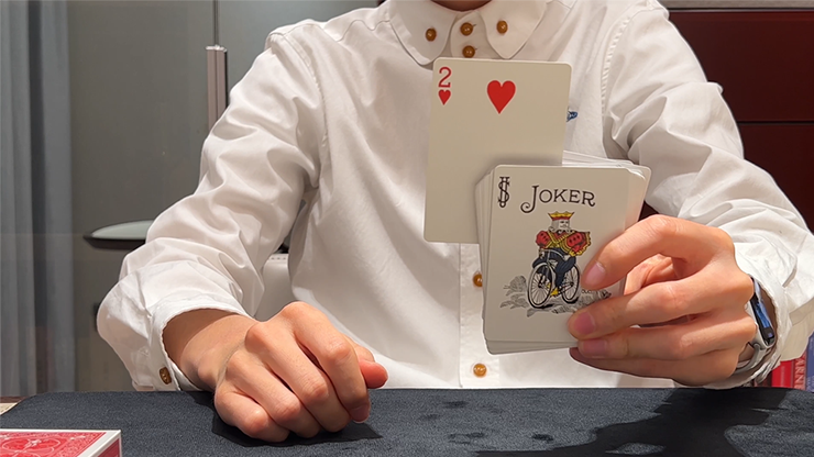 Ultimate Card to Card Case RED (Gimmicks and Online Instructions) by JT