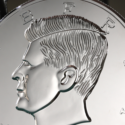 Mega Detachable Half Dollar Coin