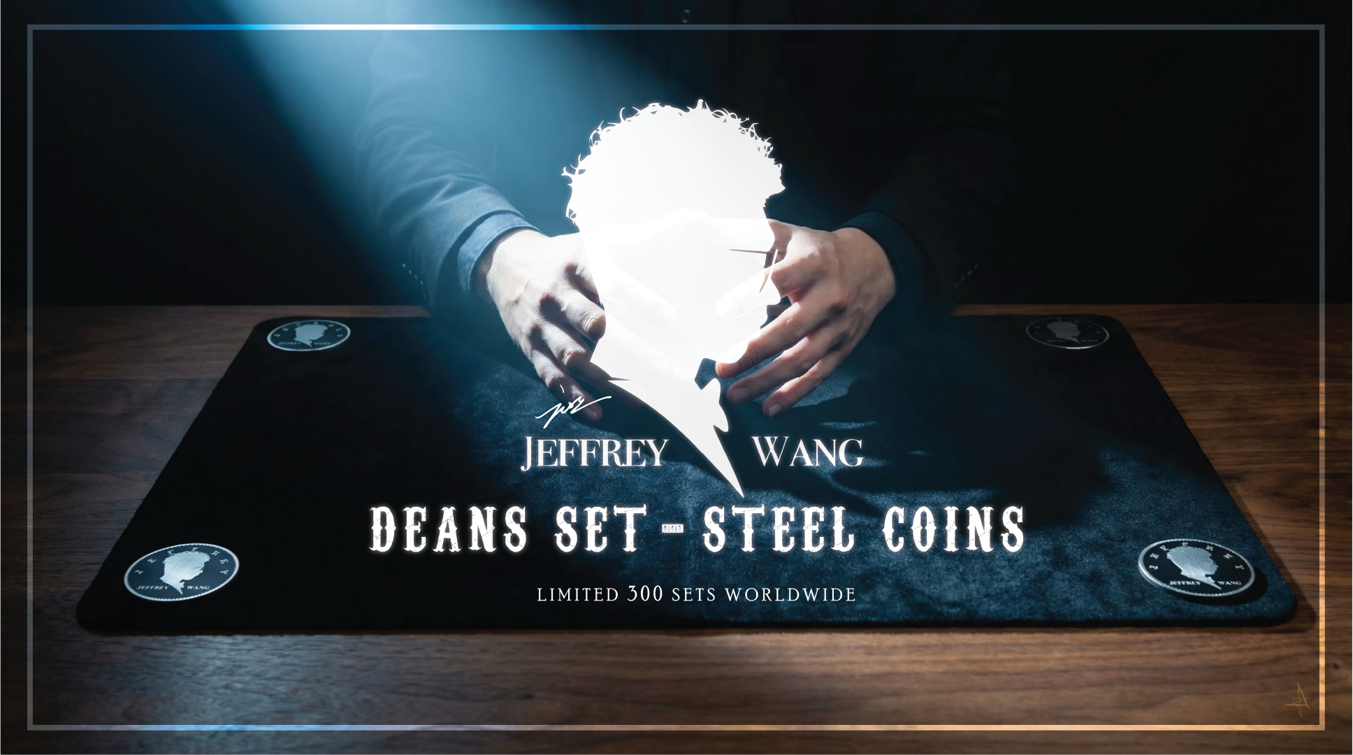 Jeffery Deans Set - Steel Coins by Jeffrey Wang