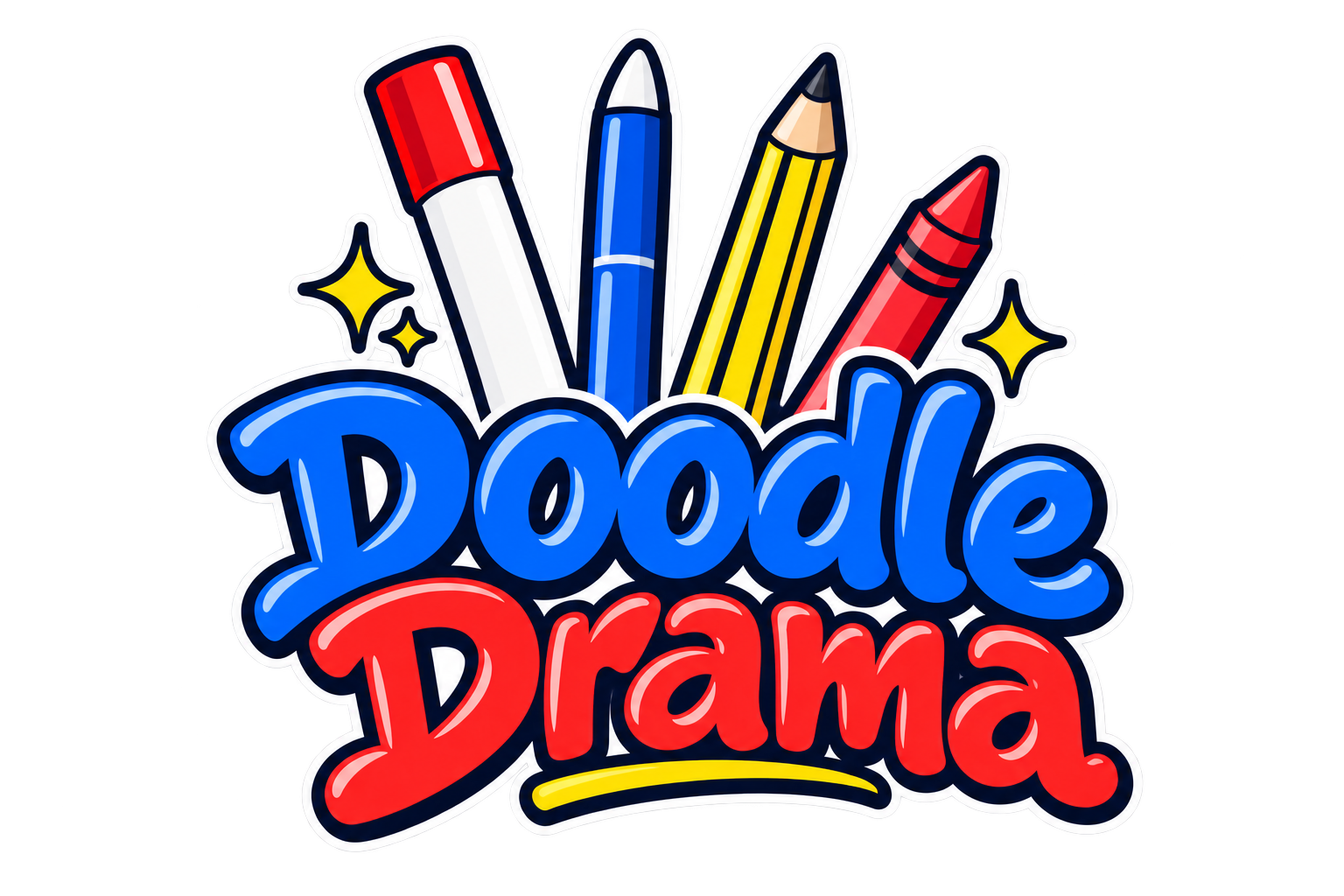 Doodle Drama (Preorder) by fedoramagic