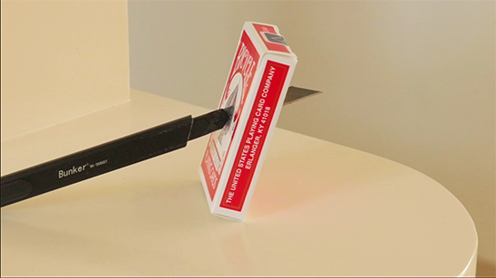 Knife Through Case by wangzhe