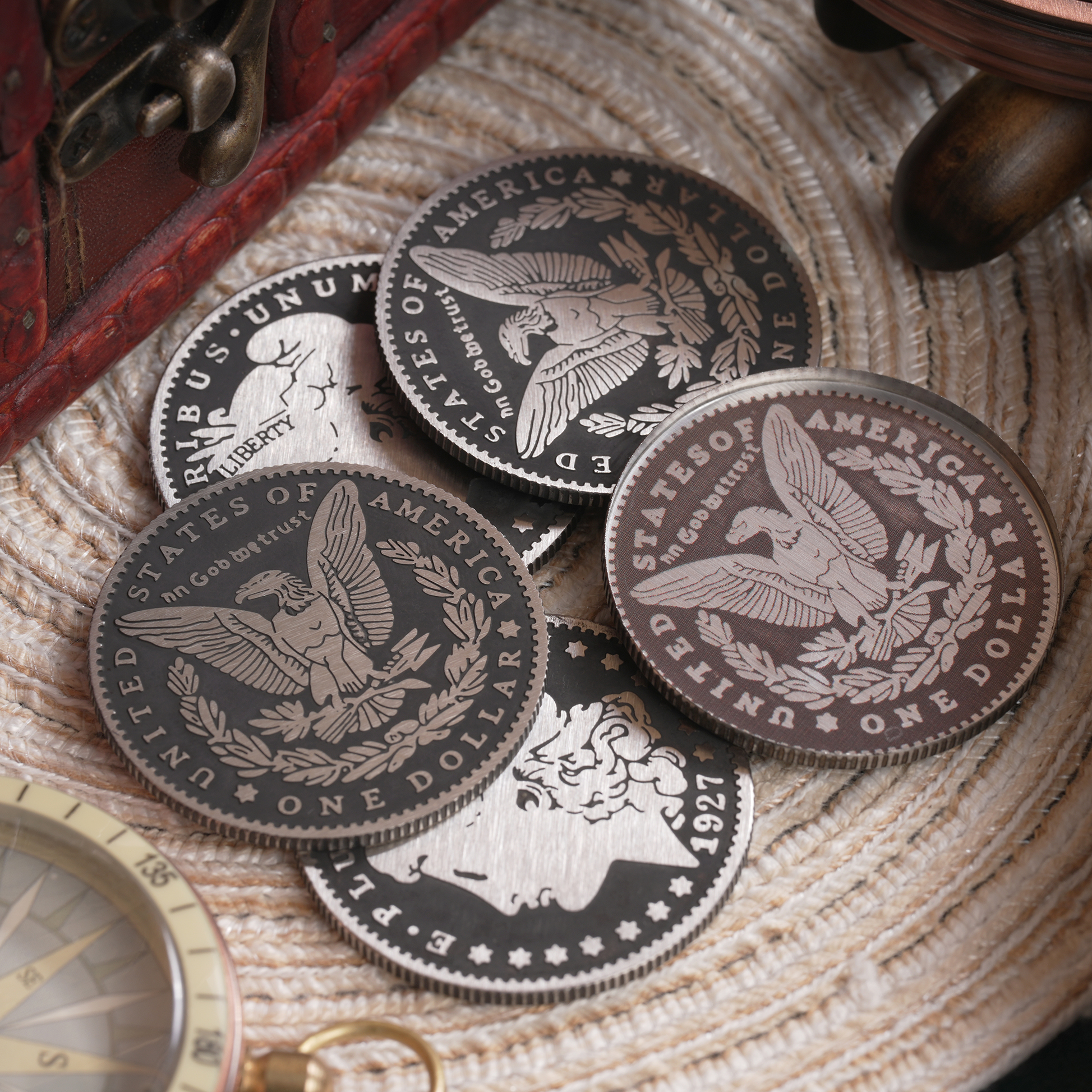 Morgan Steel Soft Coin Set