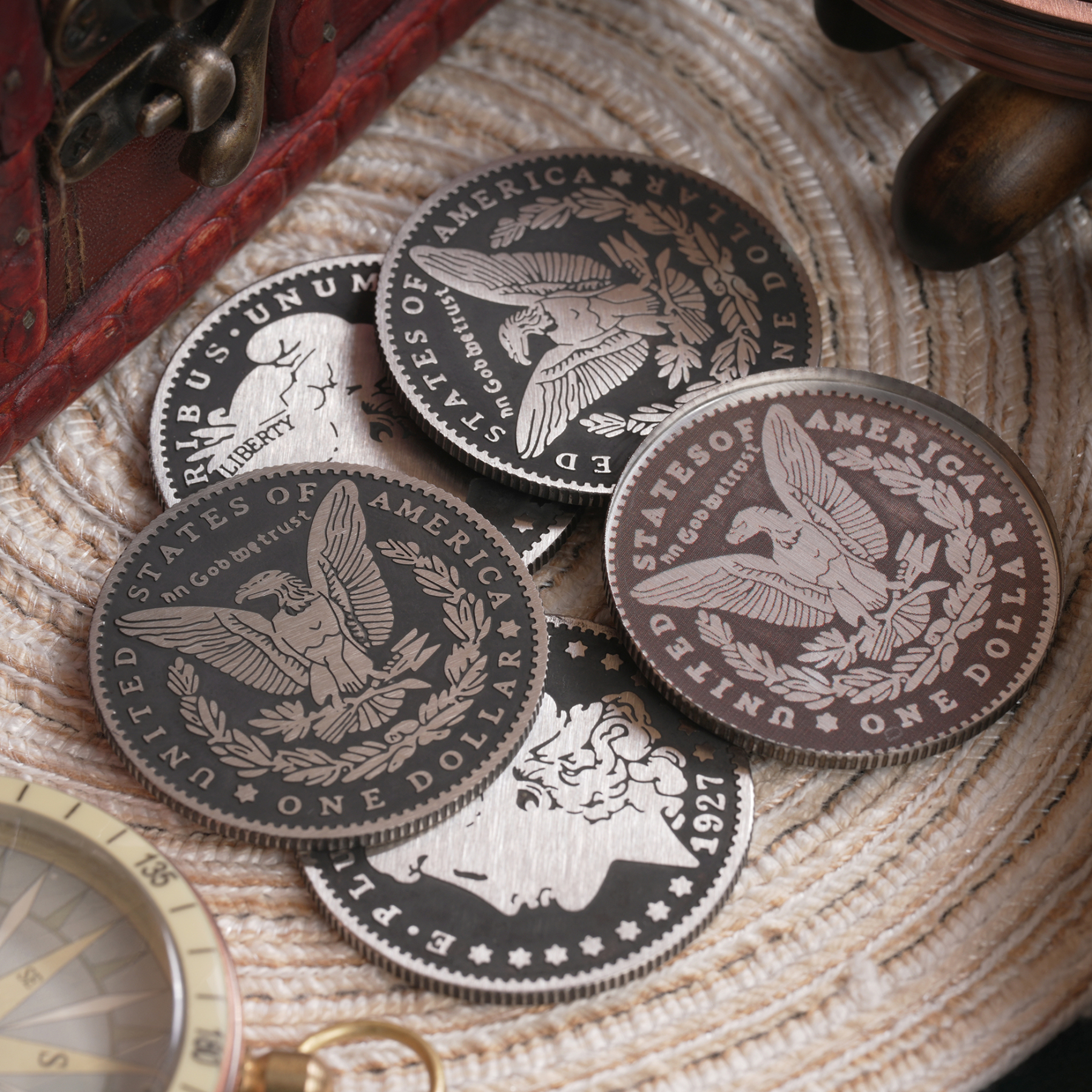 Morgan Steel Soft Coin Set