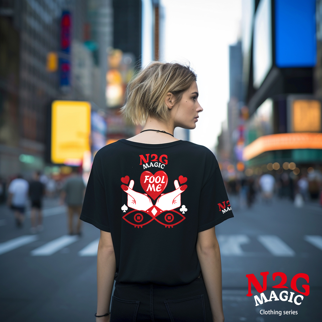  Unisex 100% Cotton Crew Neck T-Shirt - Trendy Magic Design