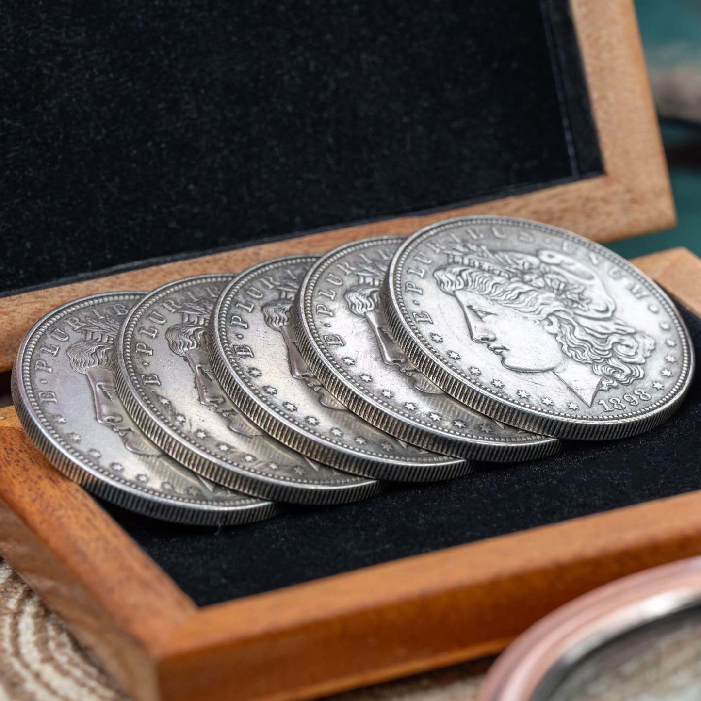45mm Morgan coin by N2G