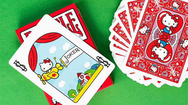 Bicycle Hello Kitty 50th Anniversary Playing Cards by US Playing Card Co