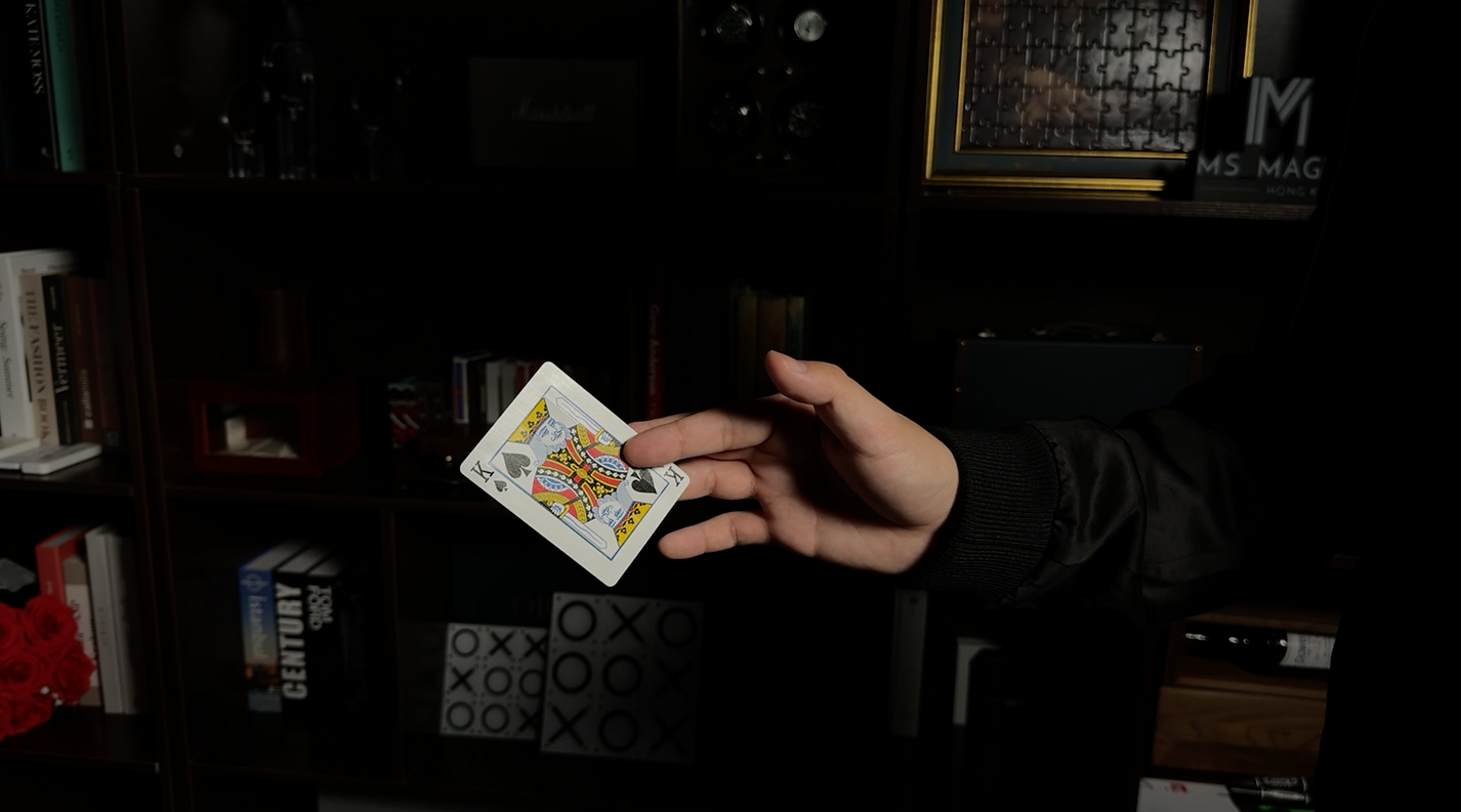 Ball on Card by MS Magic