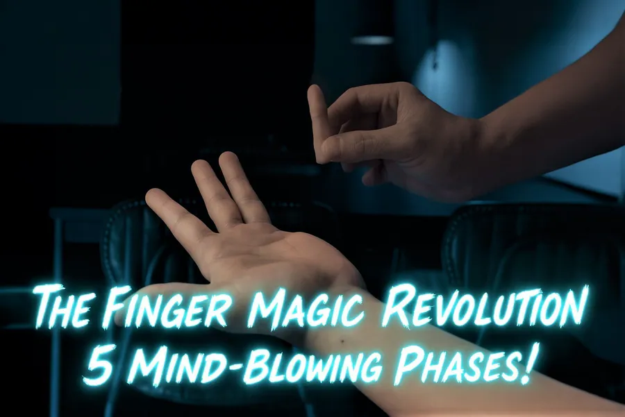 CRAZY SAM'S FINGER ILLUSION by Sam Huang 