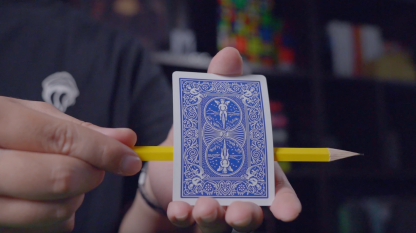 Pierce - Visual Pencil thru card by ms magic