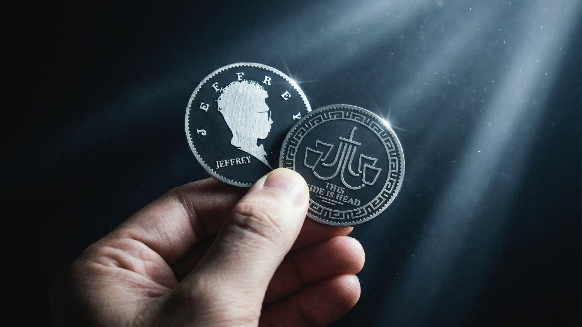 Jeffery Deans Set - Steel Coins by Jeffrey Wang