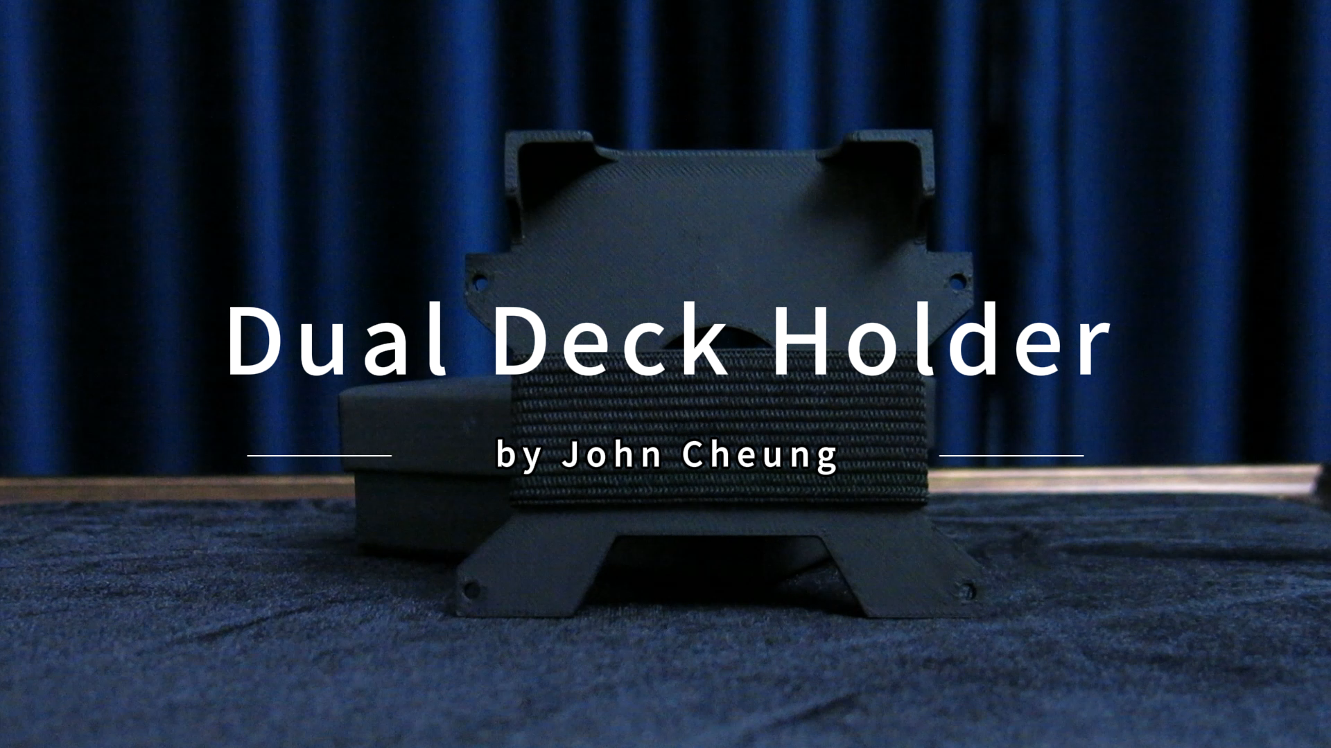 Dual-Deck Holder Ad by John Cheung