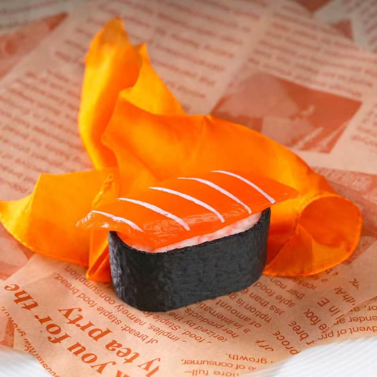 Salmon Sushi Metamorphosis – The Silk‑to‑Sushi Illusion