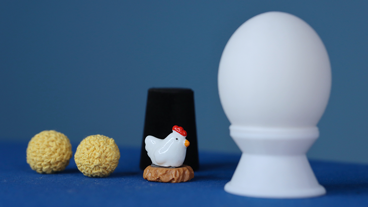 Chop Egg by Jeki Yoo (Gimmicks and Online Instructions) 