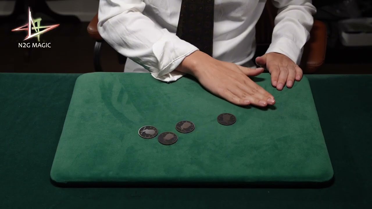 Jeffery Deans Set - Steel Coins by Jeffrey Wang