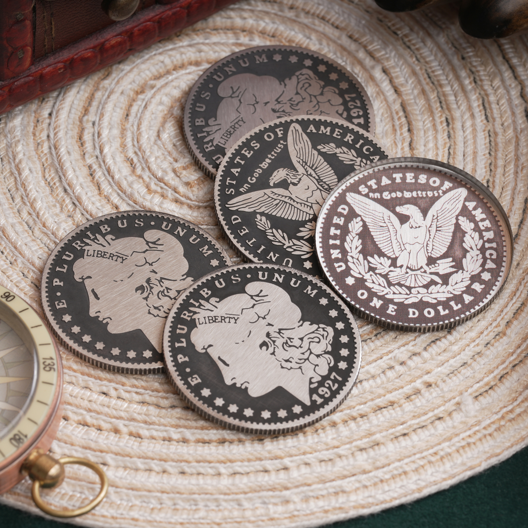 Morgan Steel Soft Coin Set