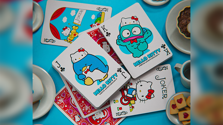 Bicycle Hello Kitty 50th Anniversary Playing Cards by US Playing Card Co