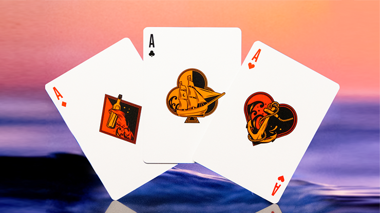 Lobster & Champagne Playing Cards
