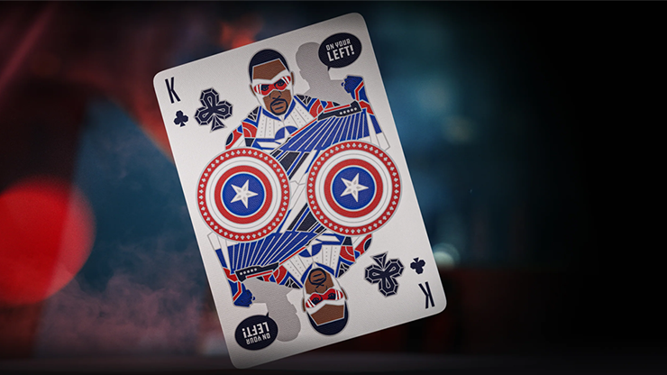 Captain America Playing Cards by theory11