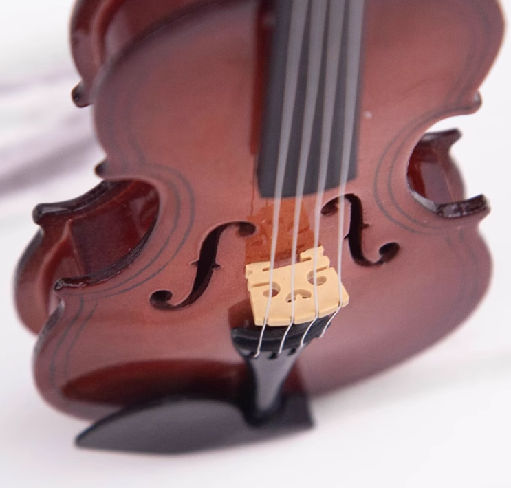 Handcrafted Violin Decorative Piece