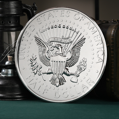 Mega Detachable Half Dollar Coin
