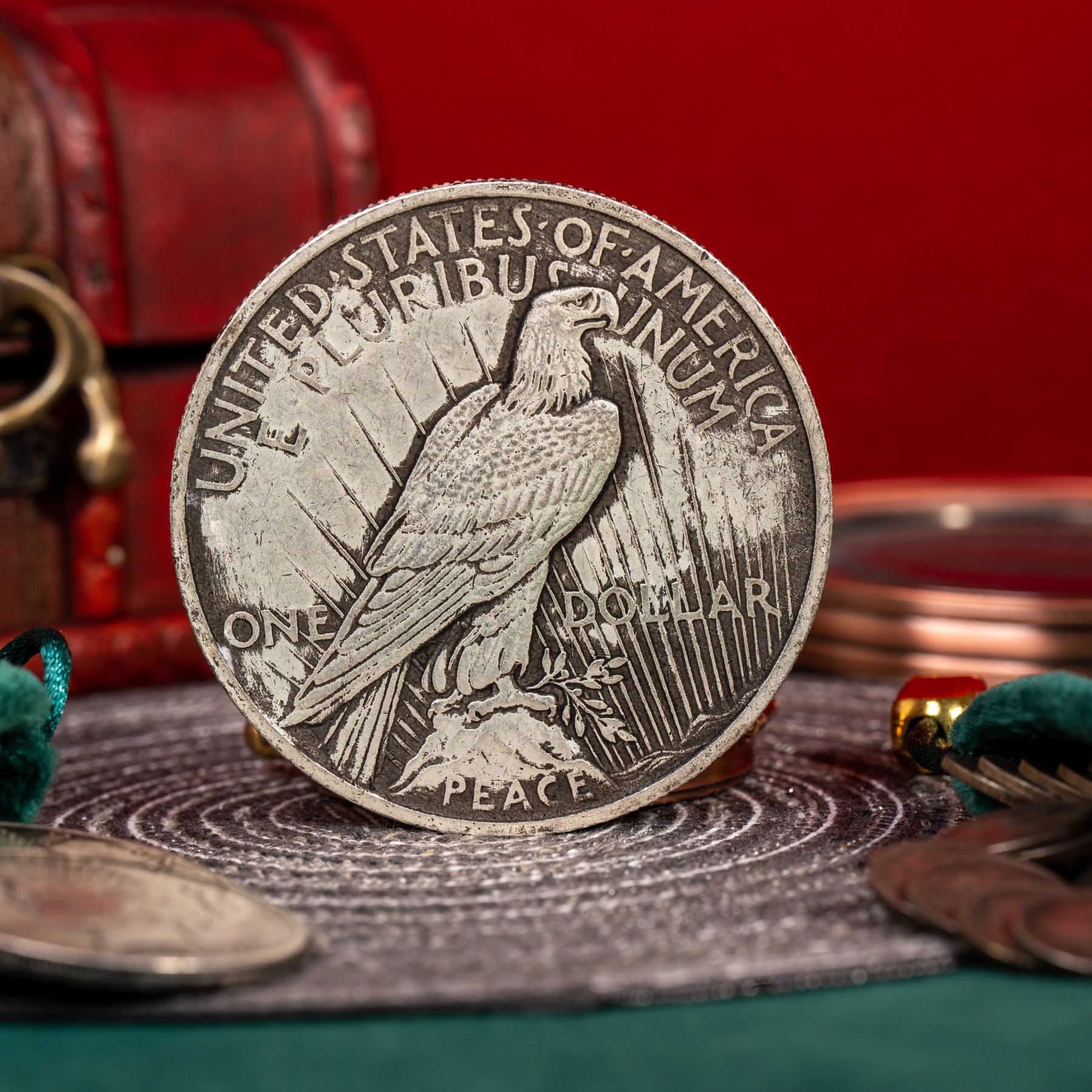 Jumbo Peace Dollar coin by N2G