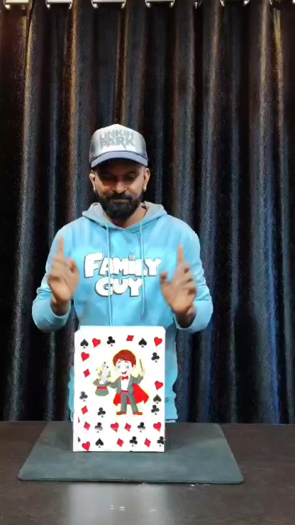 Bag card castle