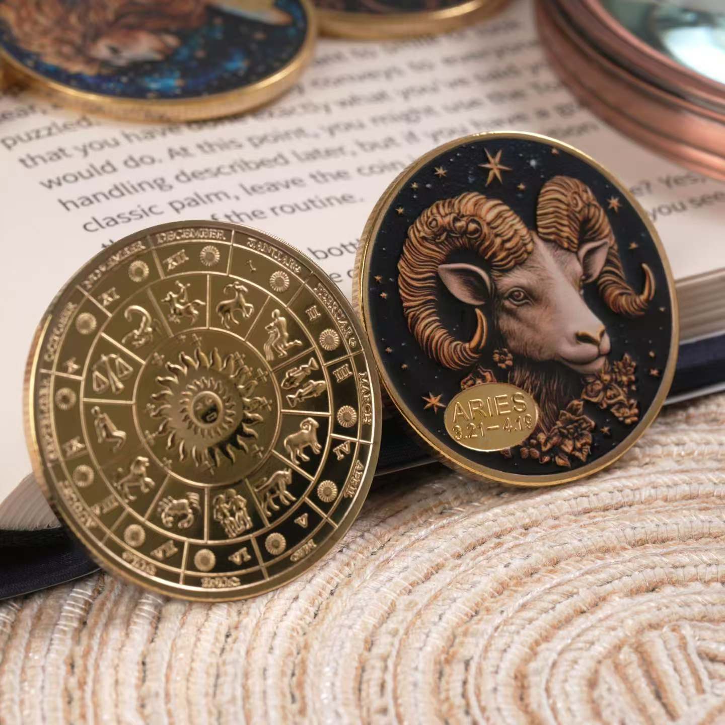 Constellation & Chinese Zodiac Coin 